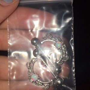 OPAL NIPPLE RINGS